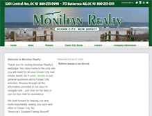 Tablet Screenshot of monihanrealty.com